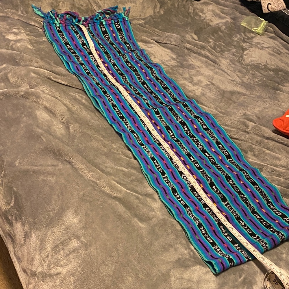Colorful Striped table runner - Picture 3 of 4